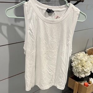 Zobha White Tank Top